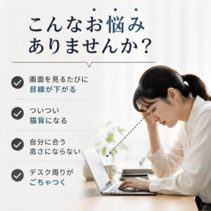 ノートパソコンスタンド 7段階・9段階角度調整 折りたたみ アルミ製｜DotLine - 画像 (2)