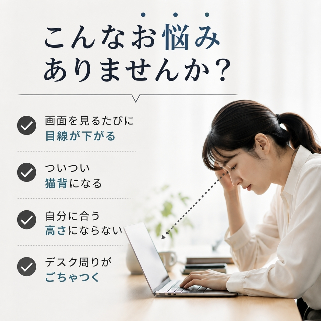 ノートパソコンスタンド 7段階・9段階角度調整 折りたたみ アルミ製｜DotLine
