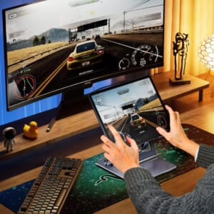 ノートパソコンスタンド スマホスタンド一体型 高さ・角度調整 折りたたみ式 アルミ製｜DotLine - 画像 (8)