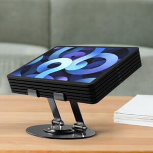 タブレットスタンド 360°回転 高さ・角度調整 折りたたみ式 iPad対応｜DotLine - 画像 (9)