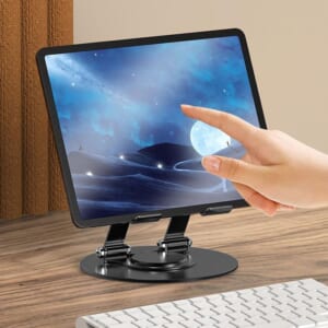 タブレットスタンド 360°回転 高さ・角度調整 折りたたみ式 iPad対応｜DotLine - 画像 (10)